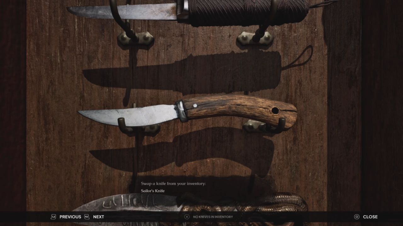 The Mound Omen of Cthulhu Guide How to Equip Extra Knife