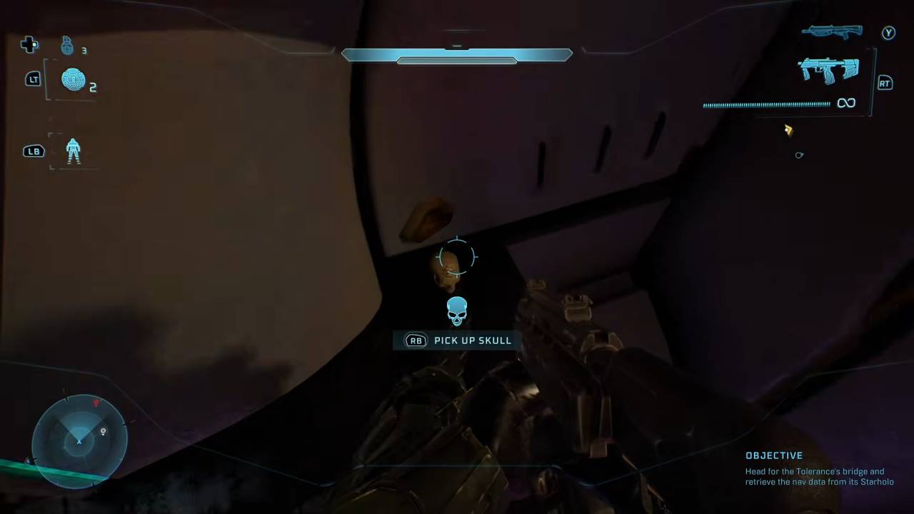 Halo: Campaign Evolved Guide Eye Patch Skull Location