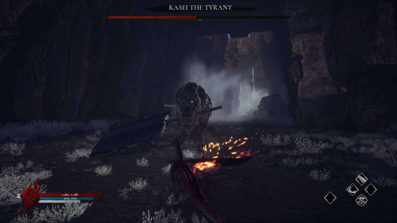 Dinoblade Kasei The Tyrant Boss Fight