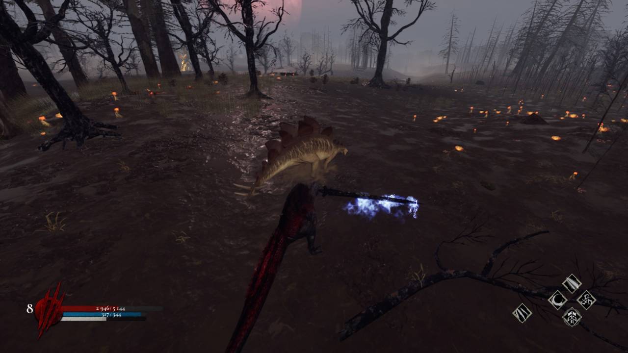 Dinoblade Swamp Area Exploration