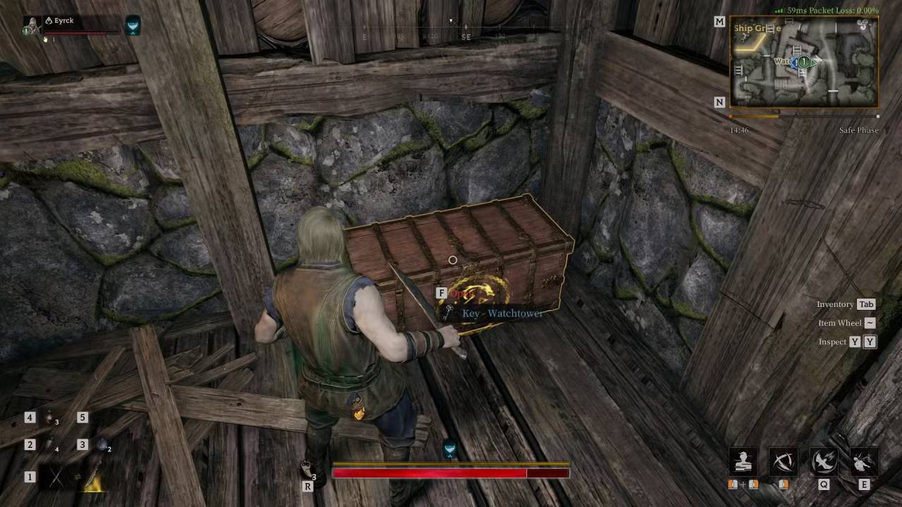 Watchtower Chest in Mistfall Hunter