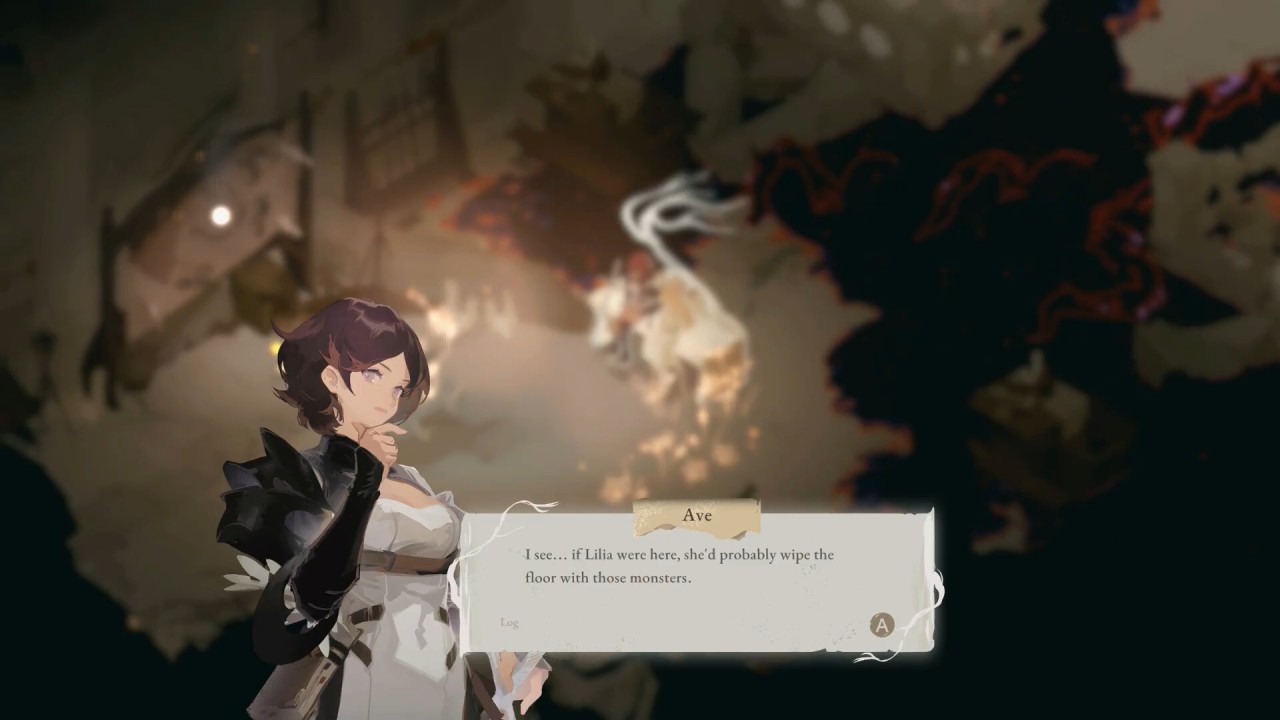 Lunarium Ave speaks via dialogue
