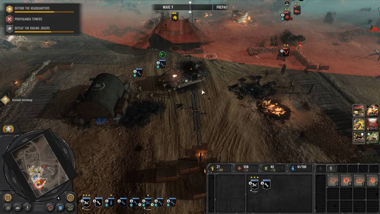Company of Heroes 3: Final Stand Gameplay Screenshot