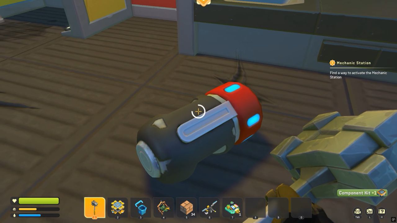 Scrap Mechanic Guide How to Activate Mechanic Station