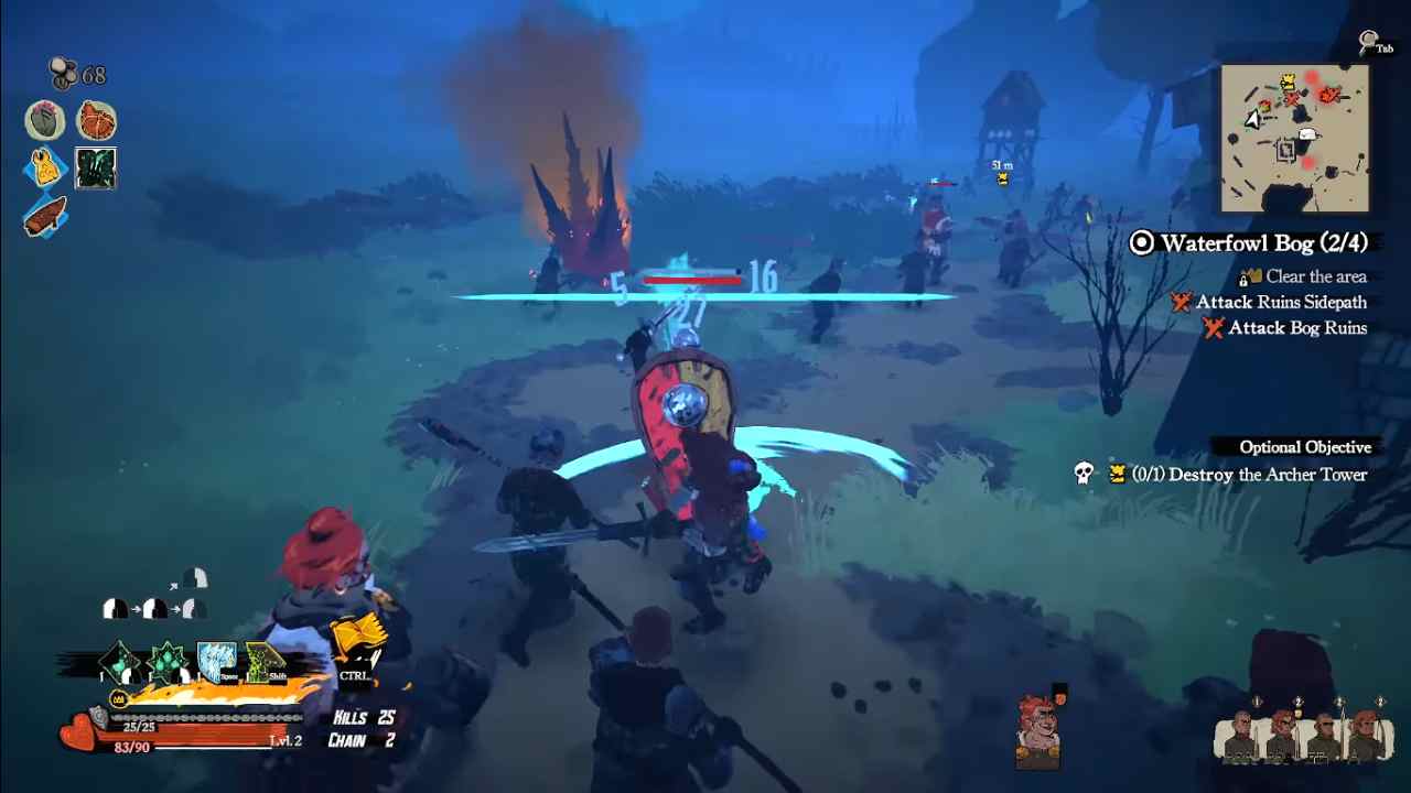 Tears of Metal William Slashing a Soldier Optional Quest