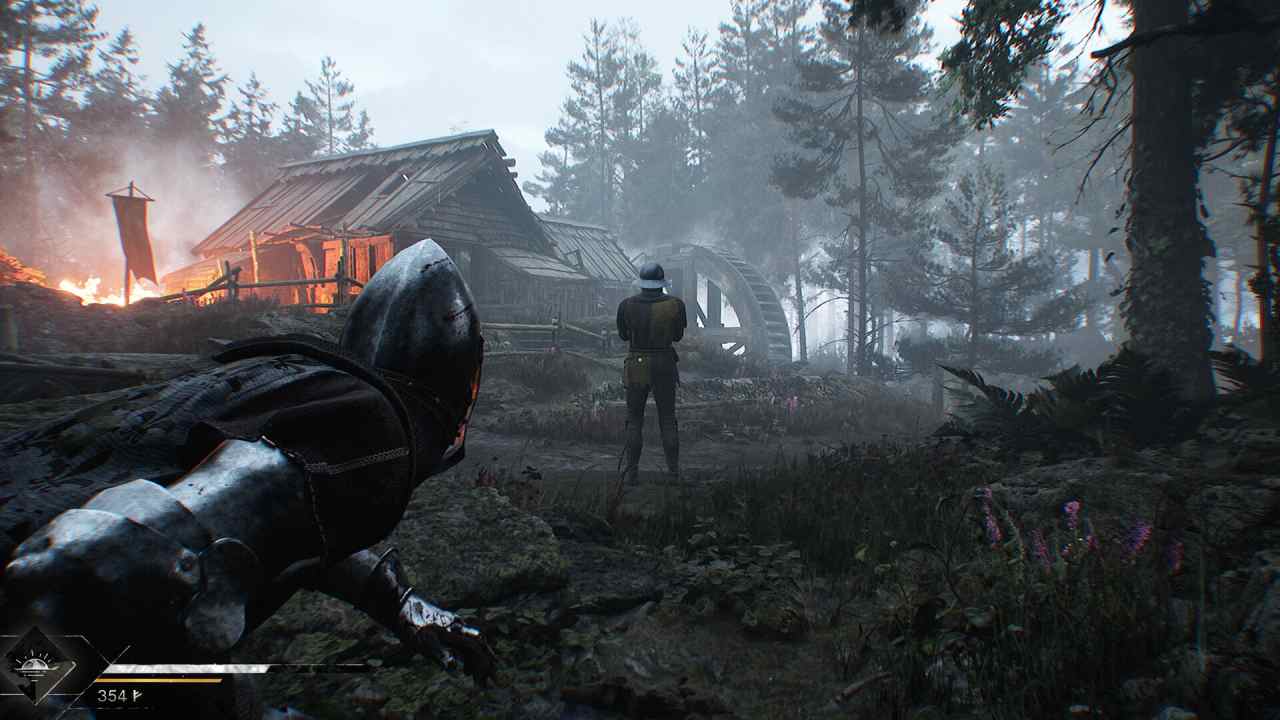 Blight: Survival protagonist sneaking up on a Soldier