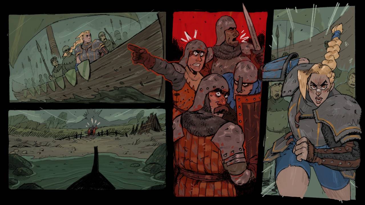 Tears of Metal Female Warrior Cutscene