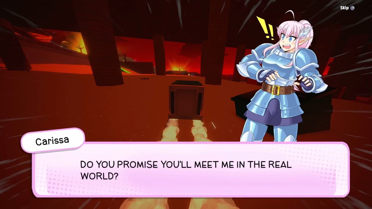 Truck-kun is Supporting Me from Another World Carissa questions the driver