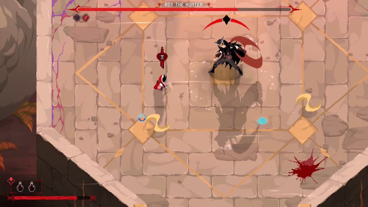 Rubinite Roy the Hunter Boss Fight