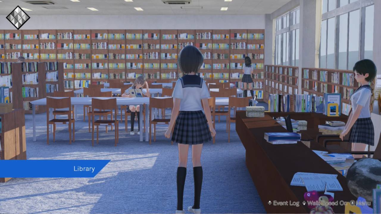 Blue Reflection Quartet Library Questline