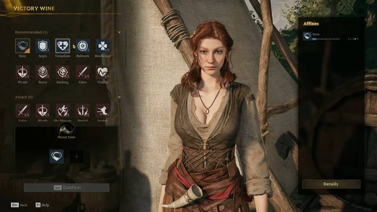 Mistfall Hunter Victory Wine Sexy NPC Vendor