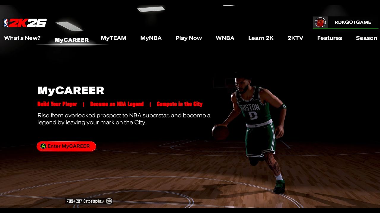 NBA 2k26 MyCAREER