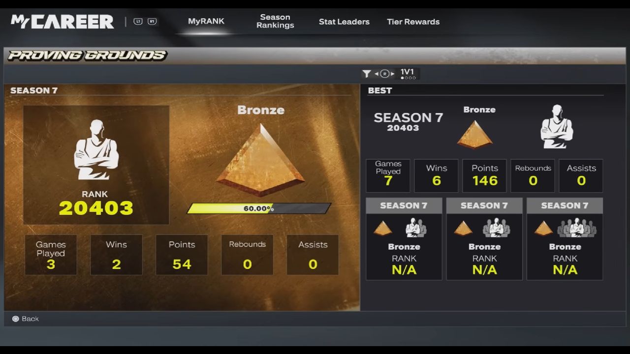 NBA 2k26 proving ground