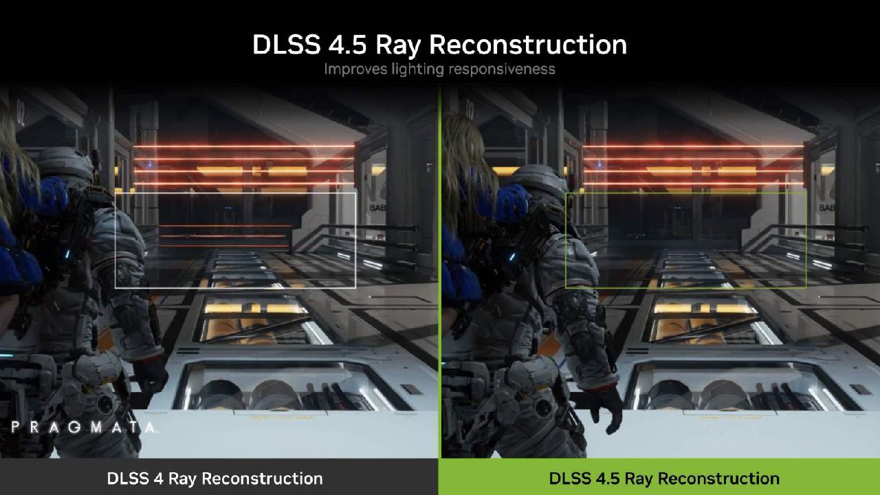 DLSS 4.5 Ray Reconstruction AI Upgrades
