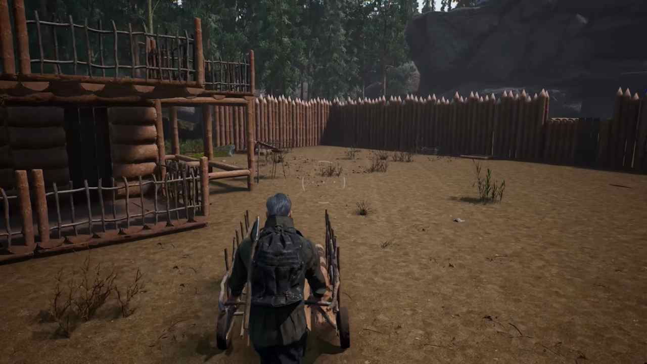 THE DEAD WE KNEW Protagonist pushing a cart