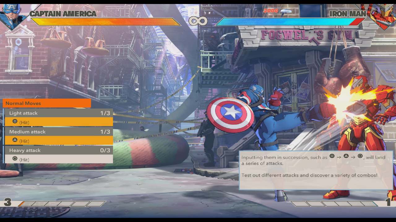 Marvel tokon fighting souls basic moves
