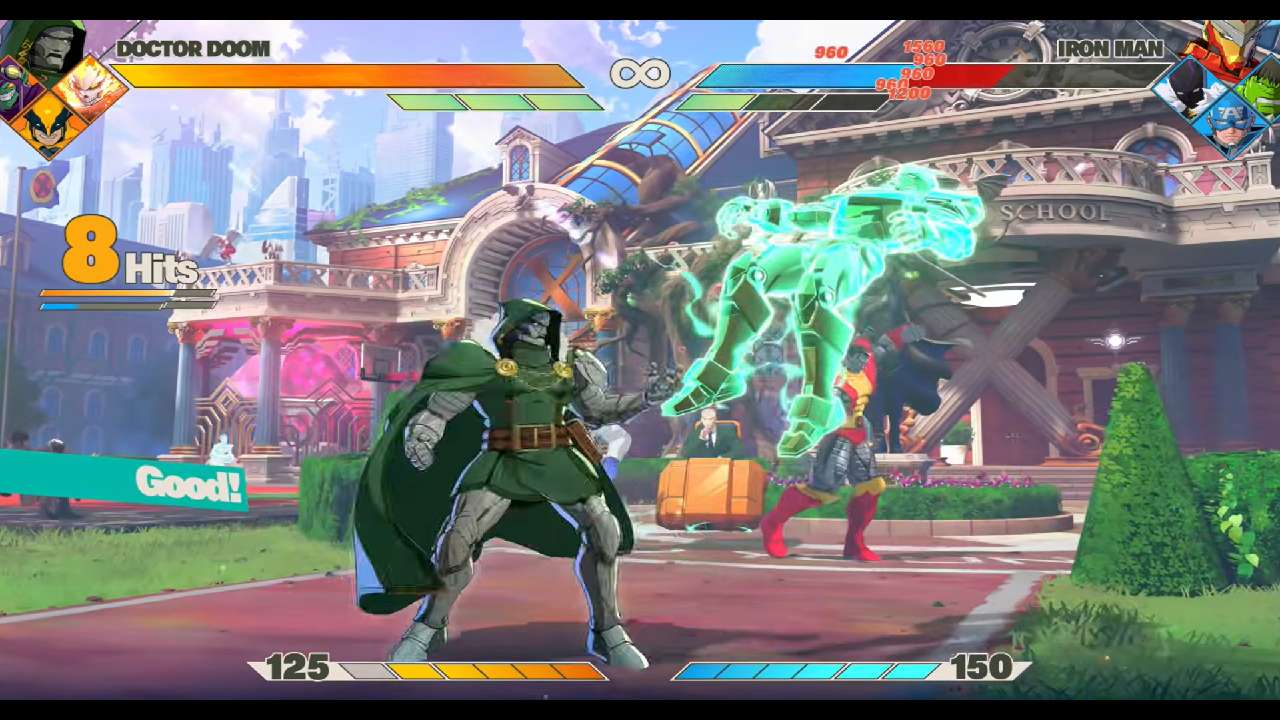 Marvel tokon fighting souls doctor doom gameplay
