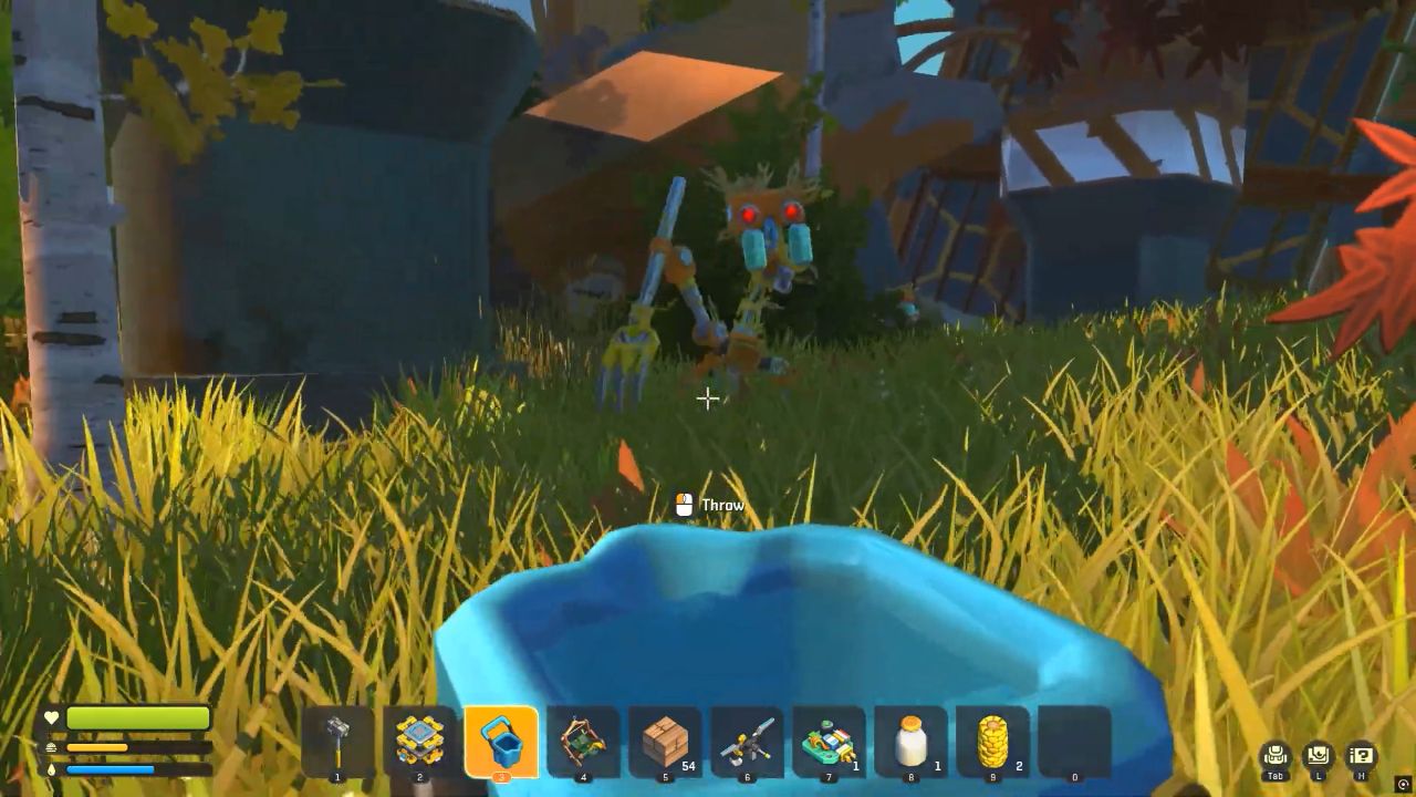Scrap Mechanic Guide How to Stun Haybot