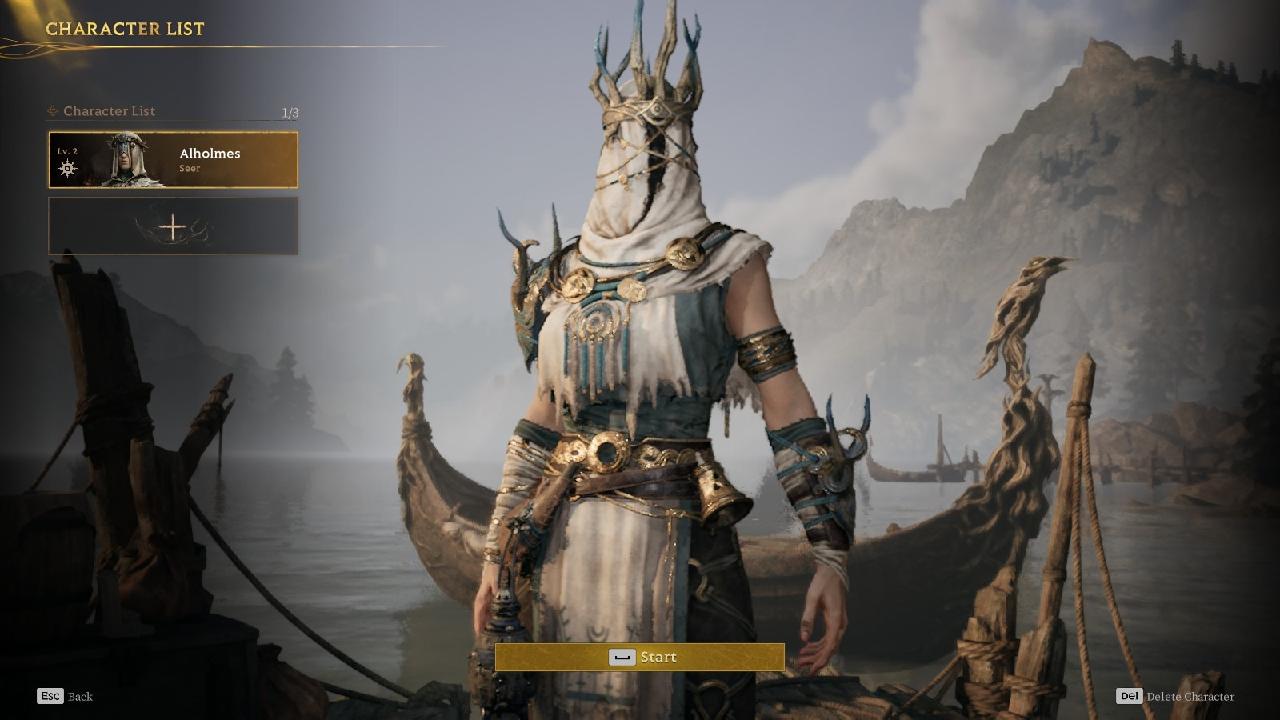 An Outfit for the Seer in Mistfall Hunter