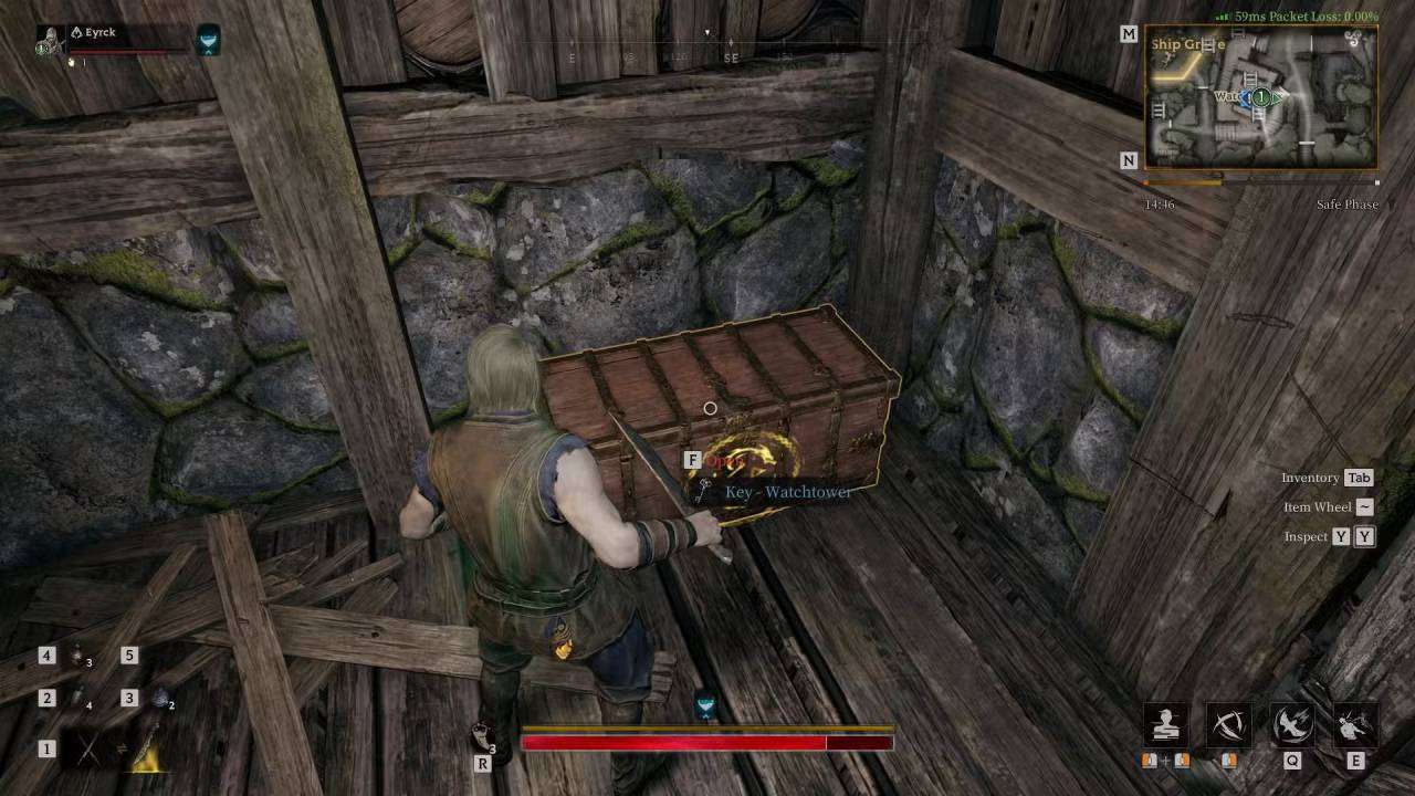 Blazing Sun Chest in Mistfall Hunter