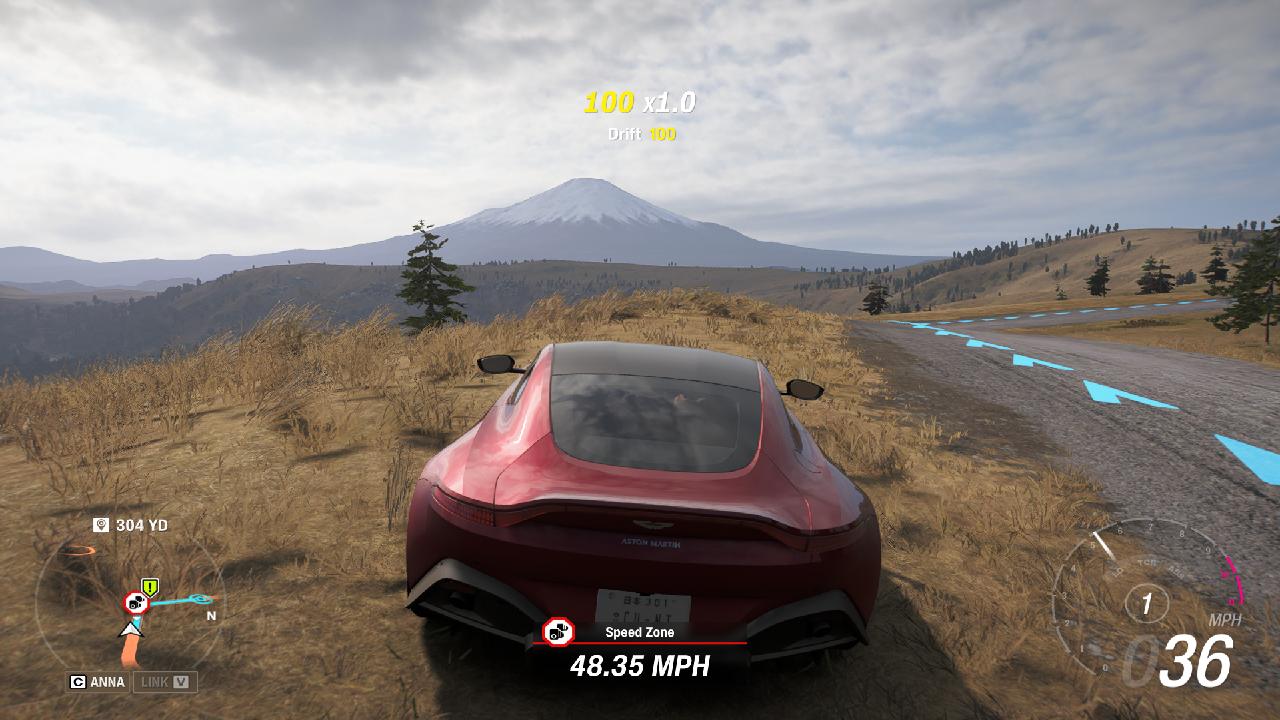 Forza horizon 6 speed zone gameplay