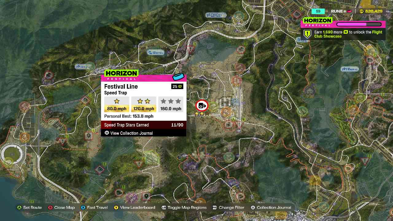 Forza Horizon 6 speed zone