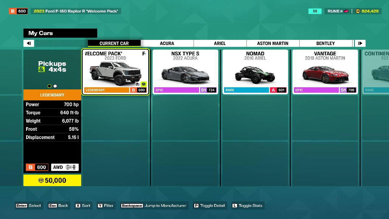 Forza horizon 6 cars