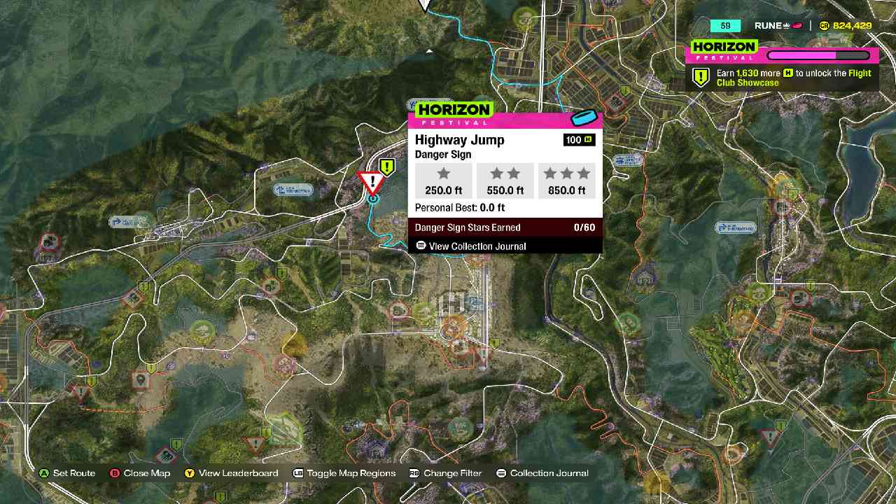 Forza horizon 6 danger sign