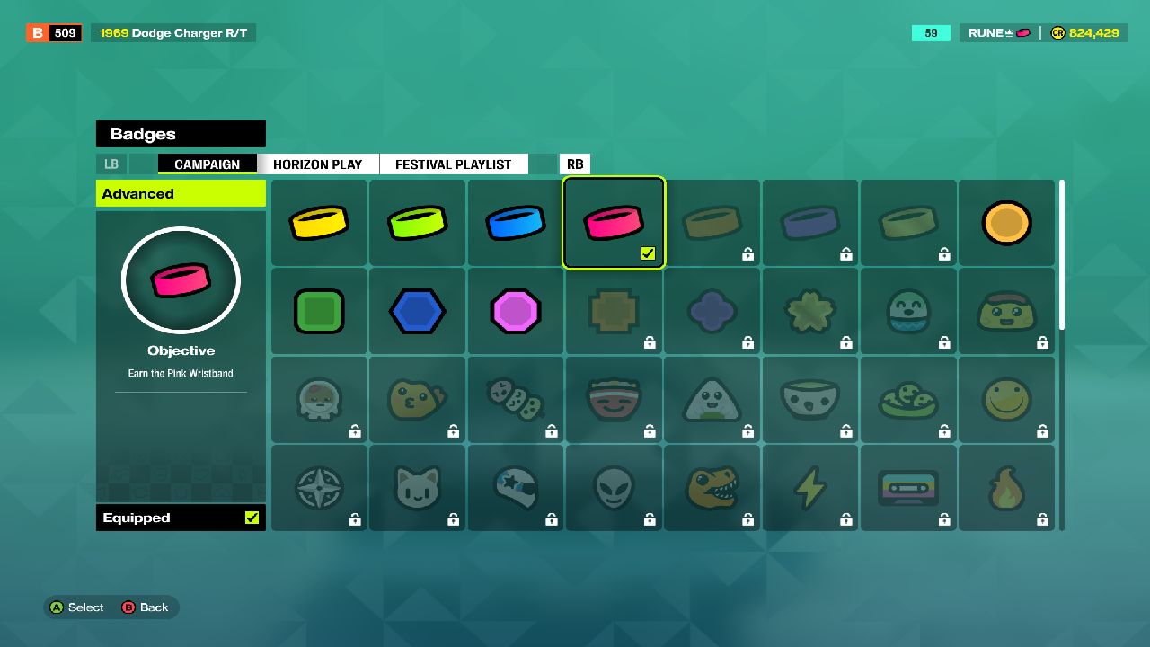 Forza horizon 6 badges and wrist bands