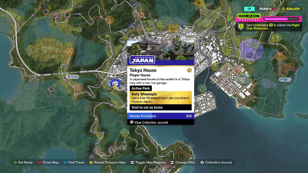 Forza horizon 6 tokyo house