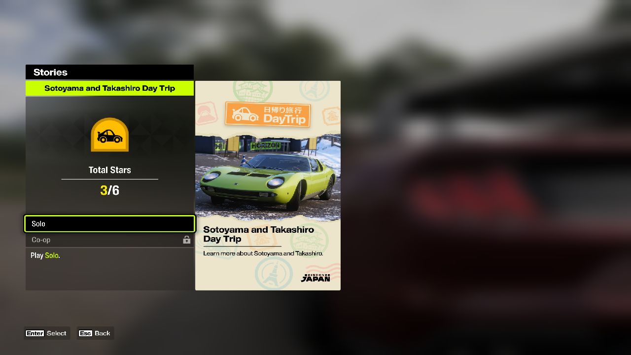 Forza horizon 6 daytrip stories