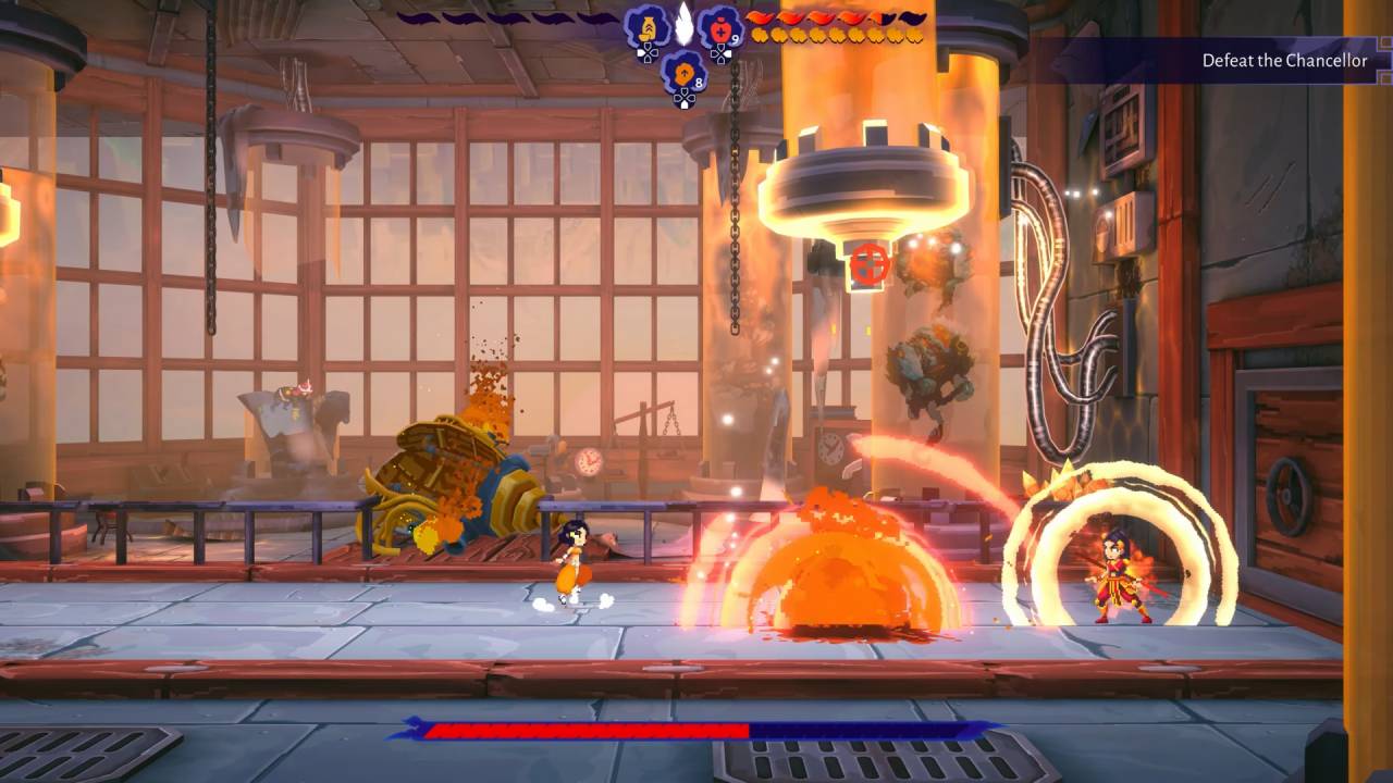 Akatori Final Chancellor Boss Fight