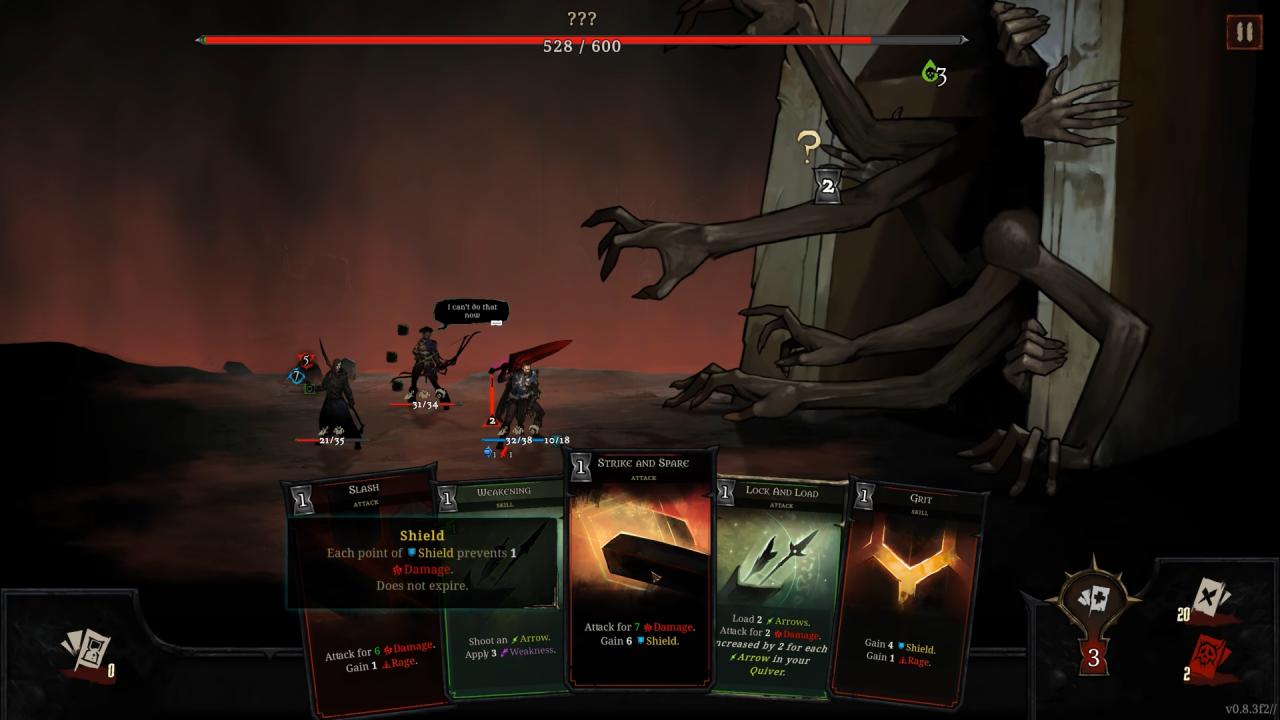 Shards of Order Boss with Many Hands