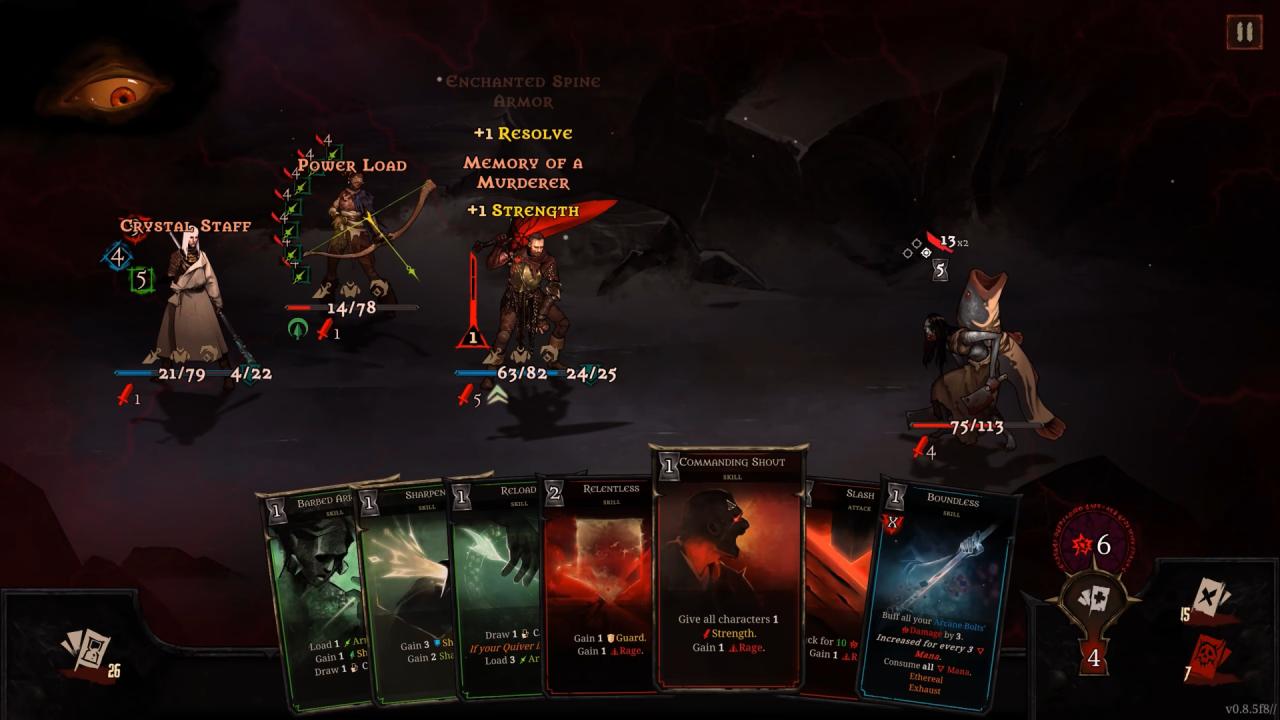 Shards of Order Card-Based Combat Mechanics