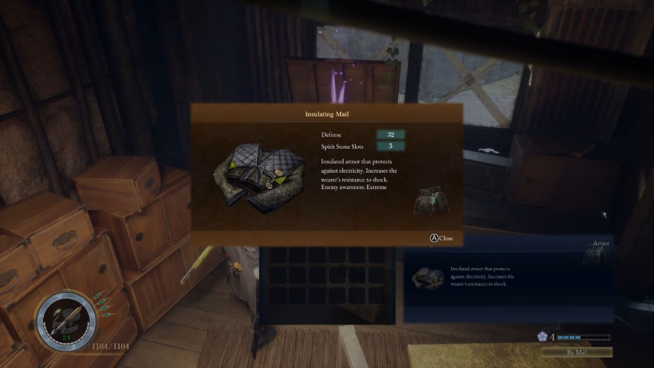 Beast of Reincarnation Guide Leather Garb in Strongbox