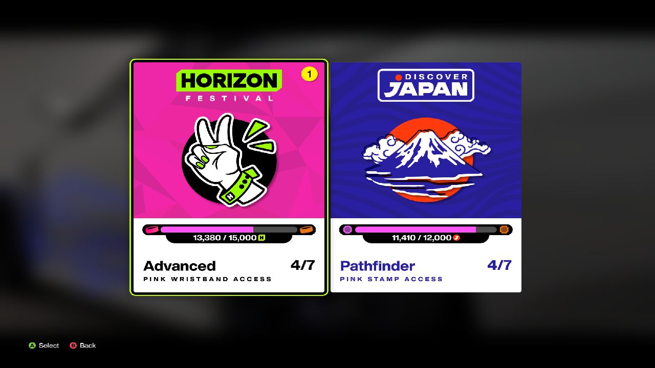 Forza horizon 6 collection journal window