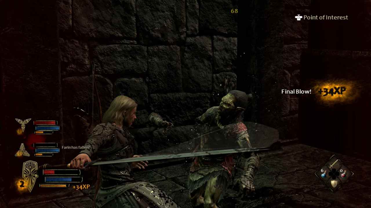 The Lord of the Rings: War in the North Legacy Edition Eradan Fighting