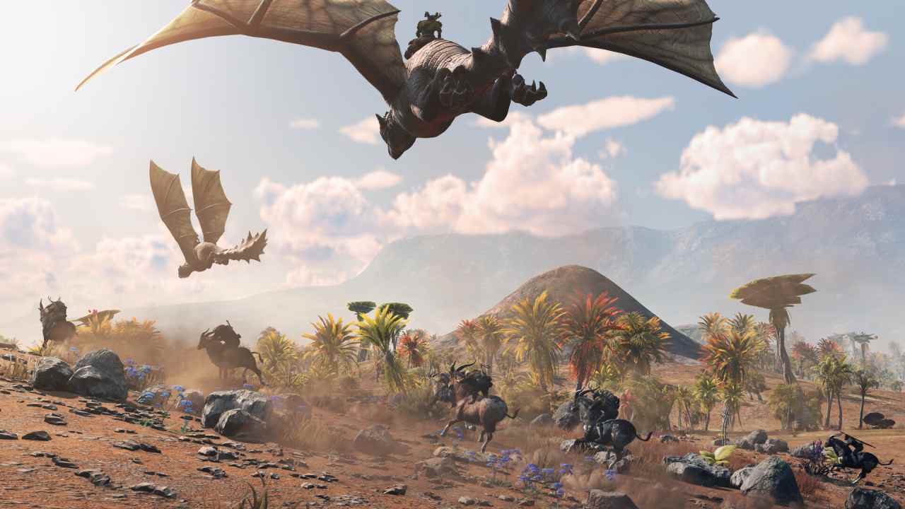 Light No Fire Protagonist Riding Dinosaur