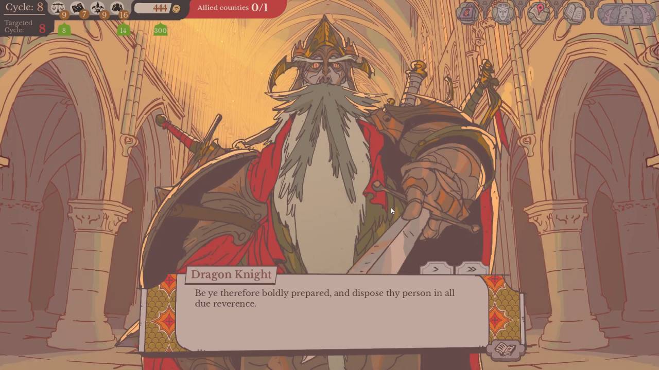 Sovereign Tower Dragon Knight commands reverence
