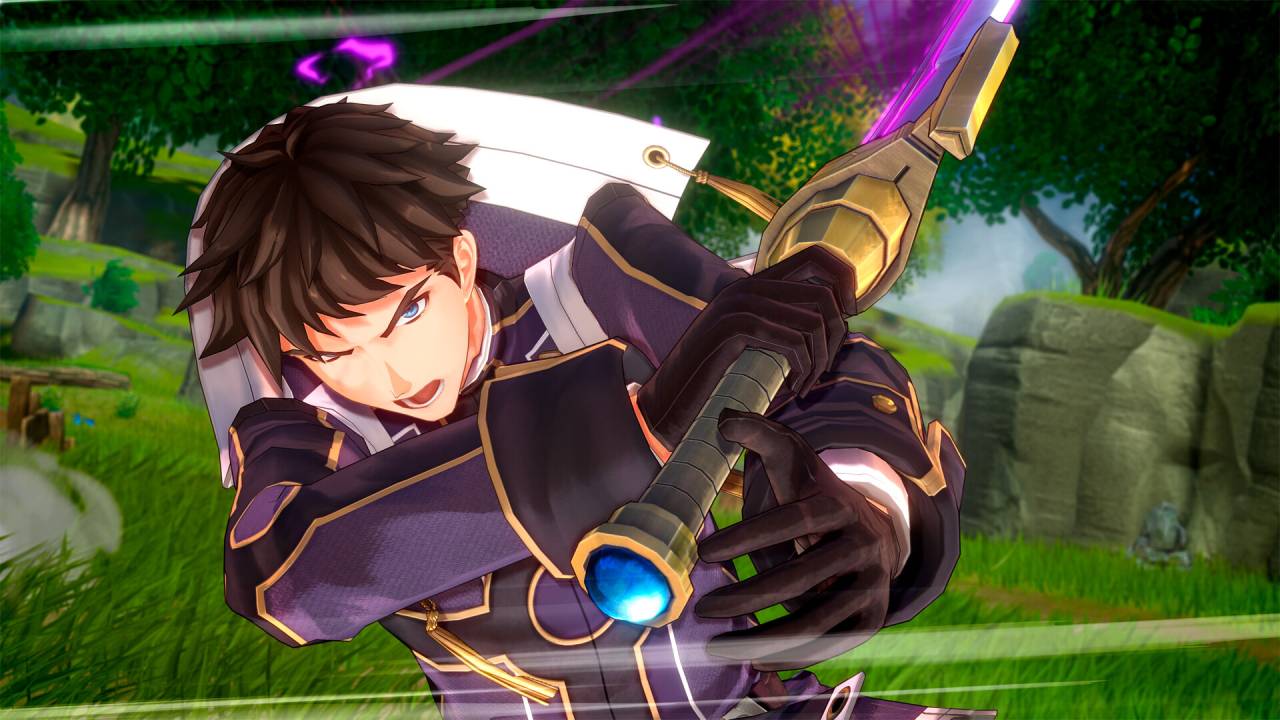 Trails in the Sky 2nd Chapter Mueller swings sword