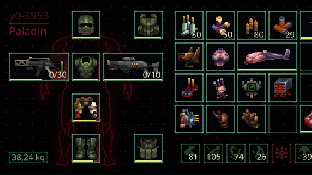 Gathering Military Units in Quasimorph