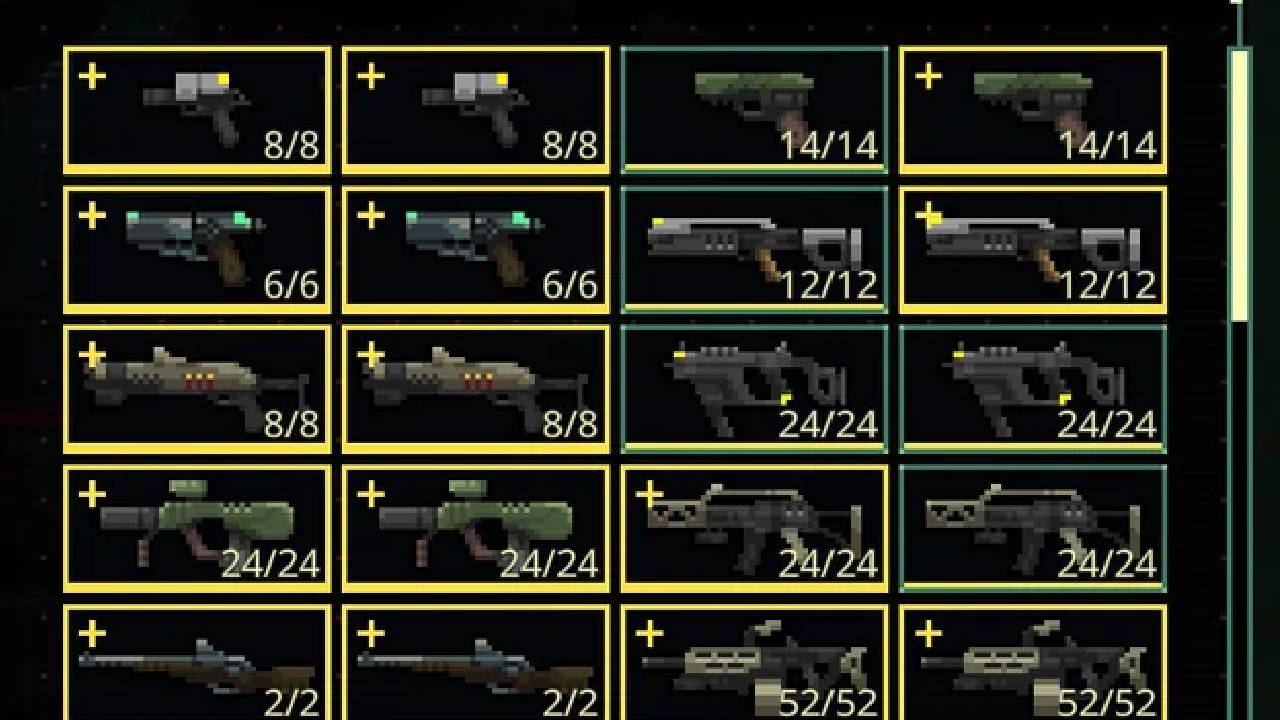 The Weapons of Quasimorph