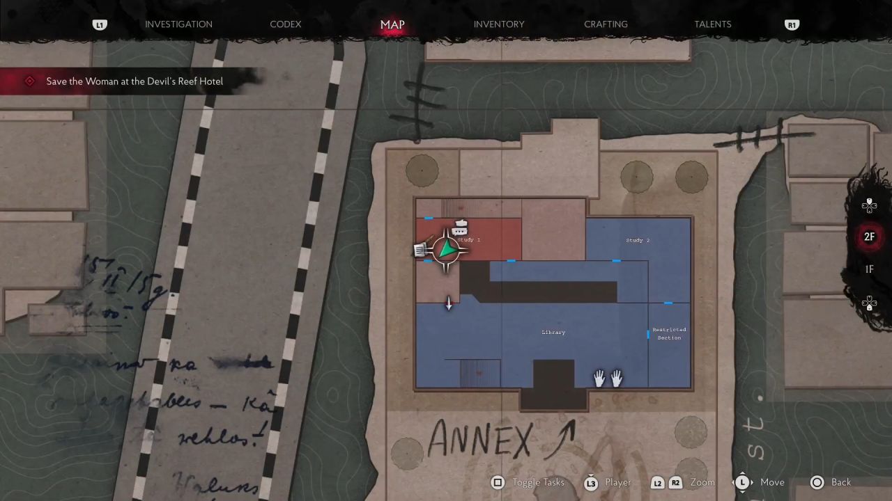 The Sinking City 2 Emergancy Relife Crate map location