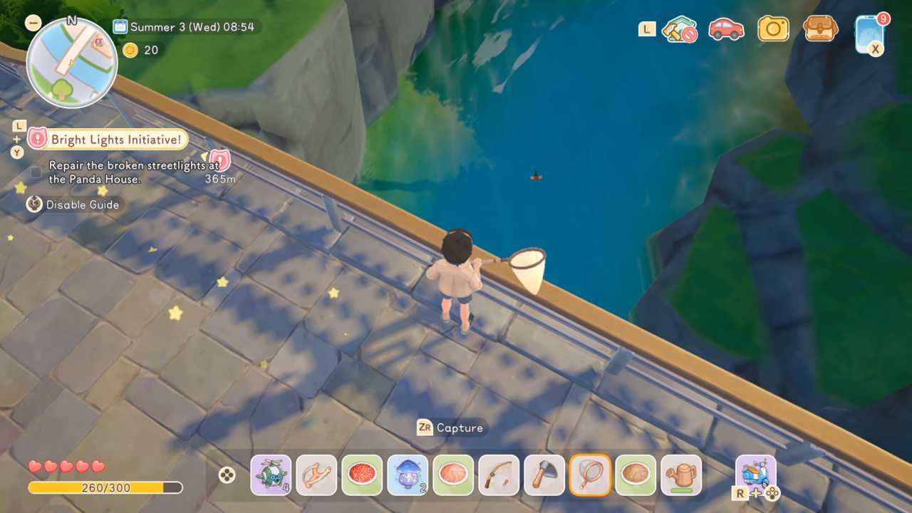 Starland Island Bug Catching Mechanics