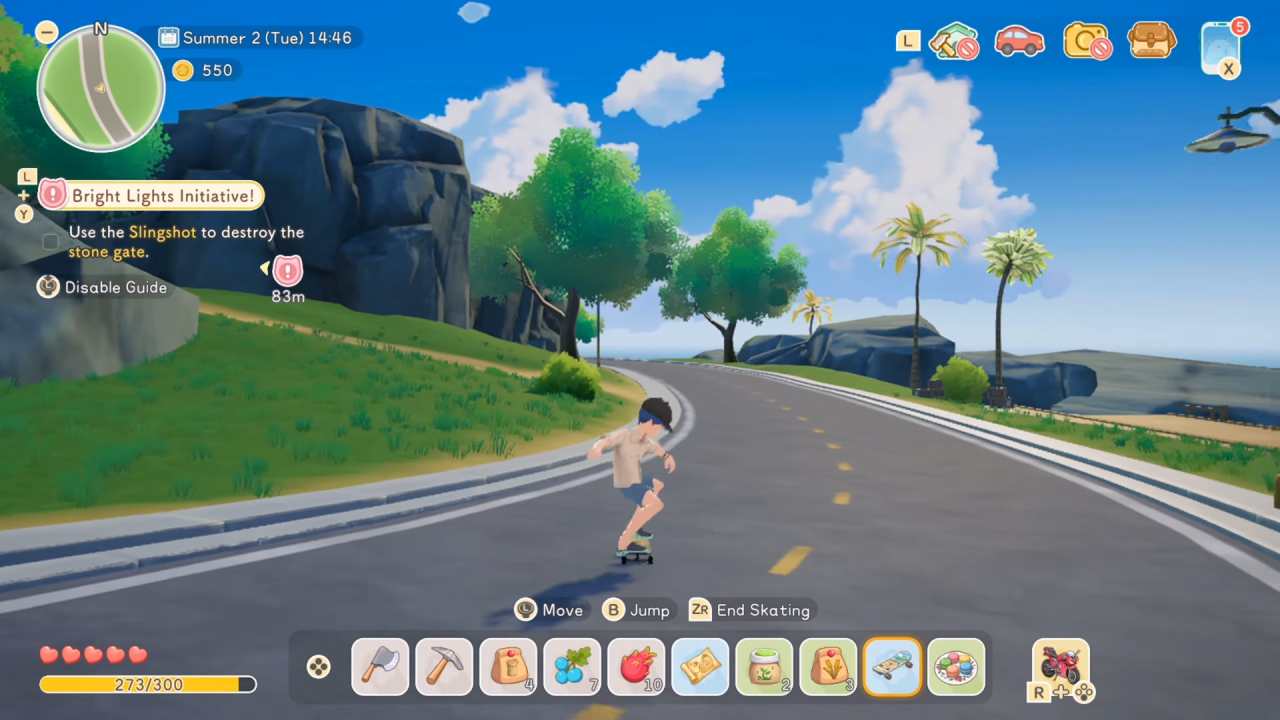 Starsand Island Skating Mechanics
