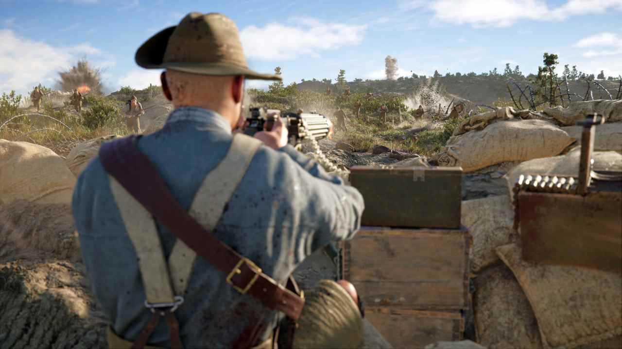 Gallipoli Soldier with a hat Shooting
