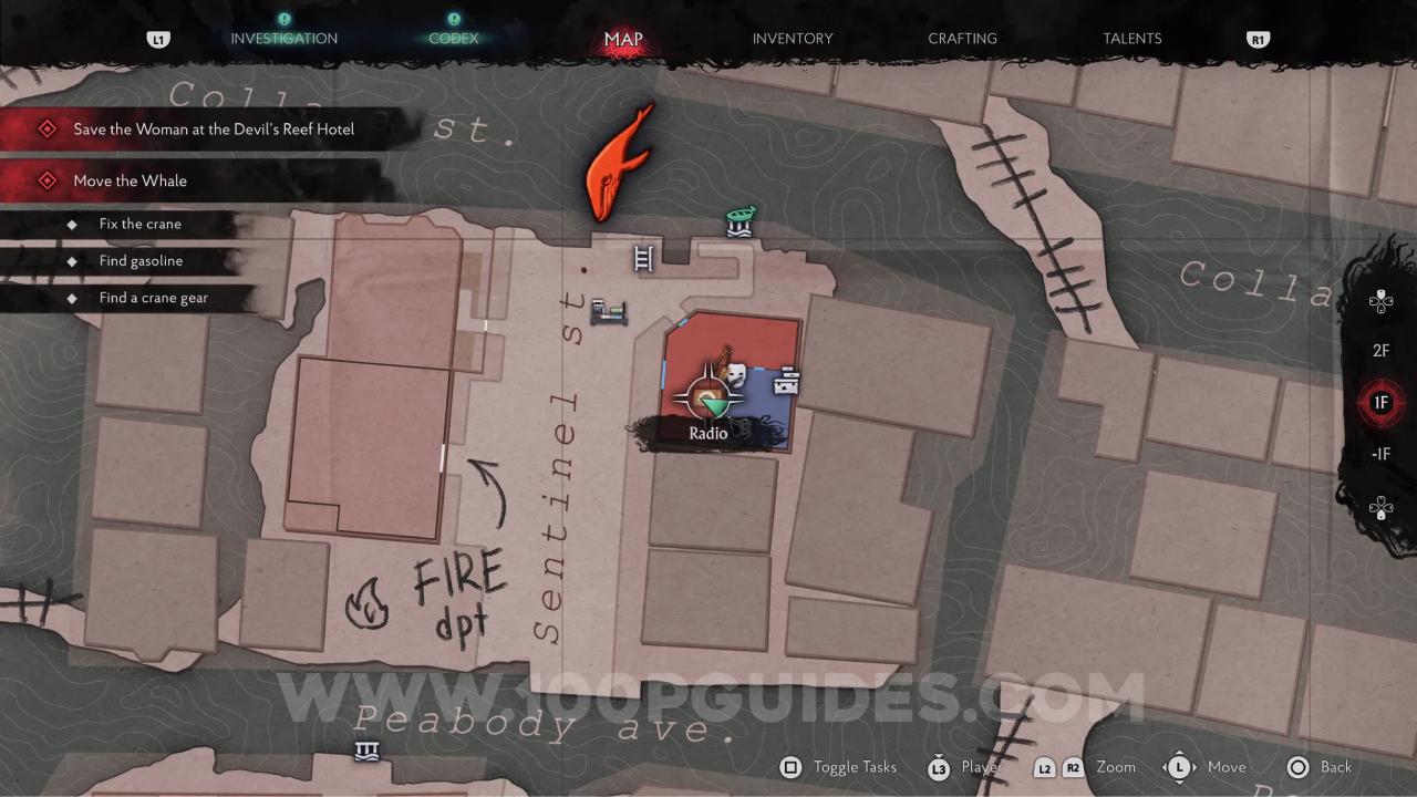 The Sinking City 2 fire department map
