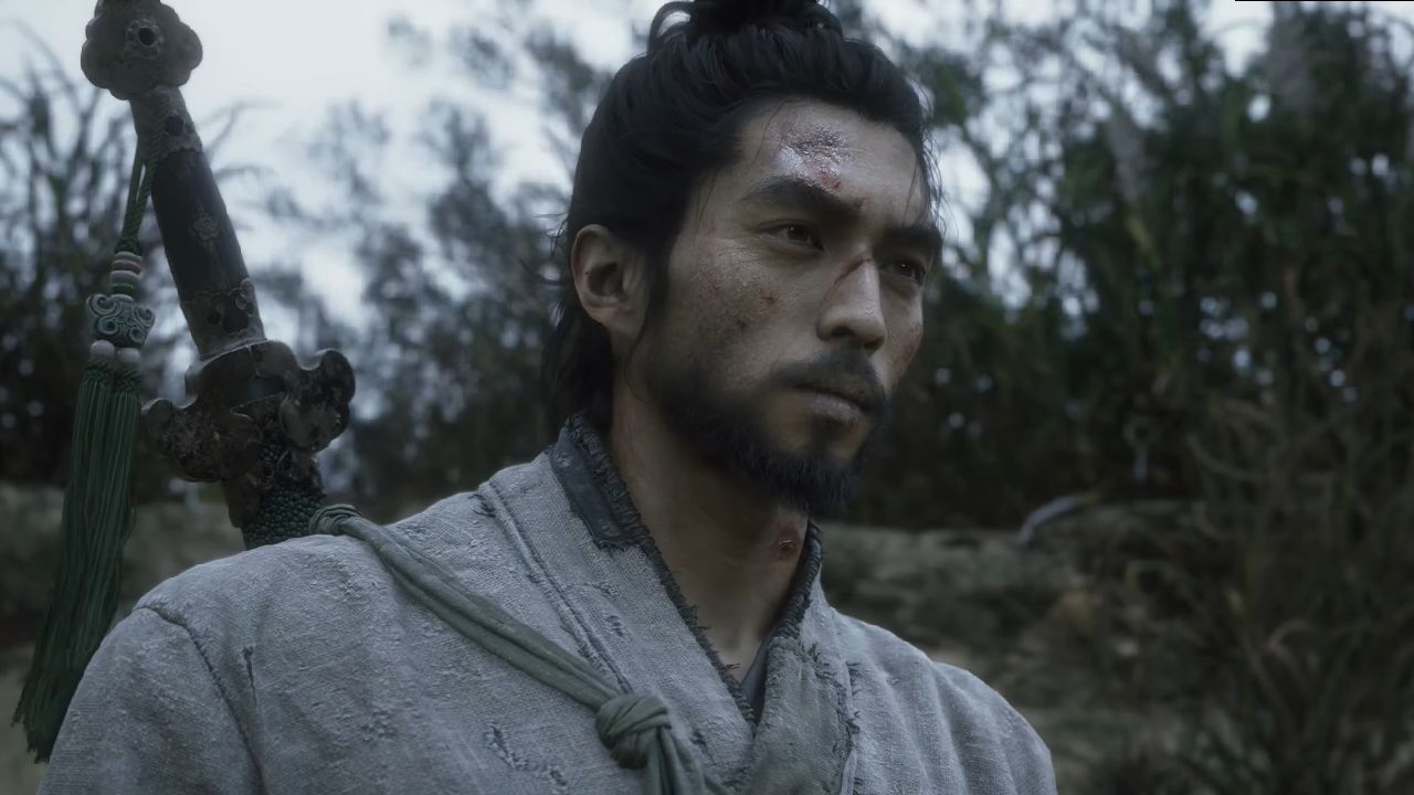 Black Myth Zhong Kui protagonist standing outdoors