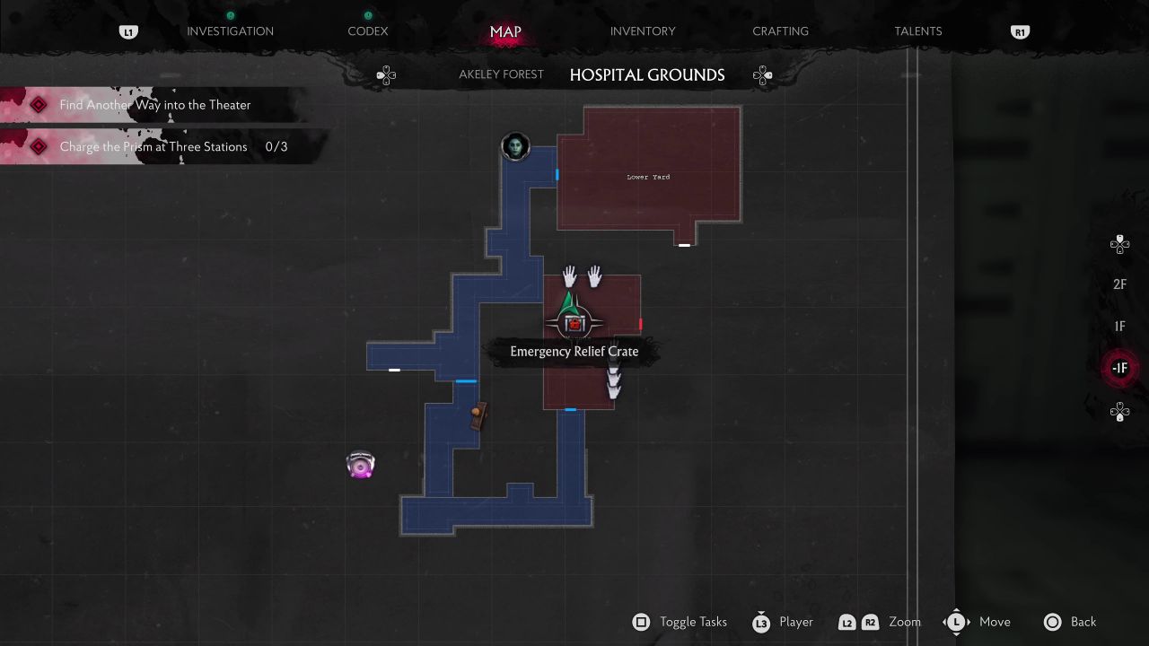 The sinking city 2 hospital map