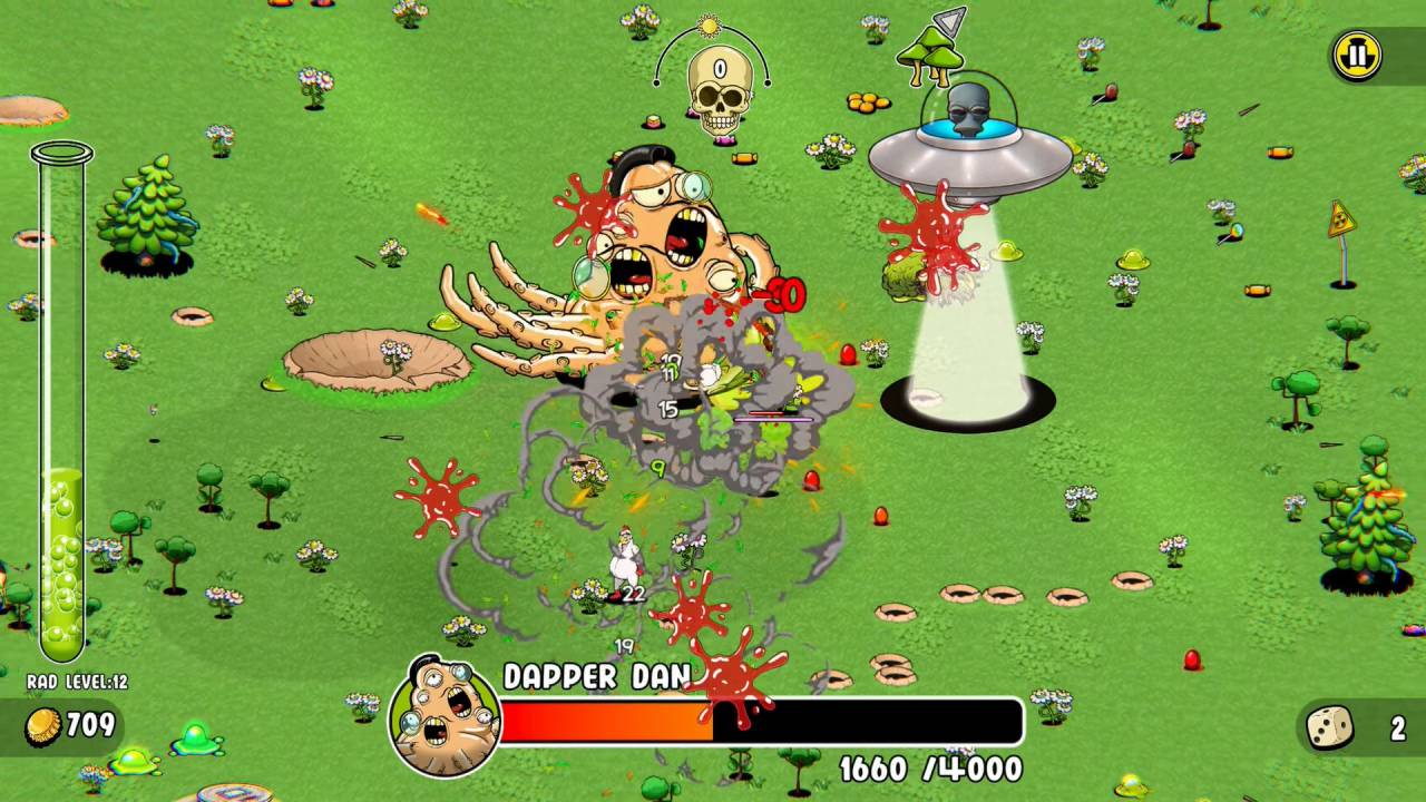 Ground Zero Hero Rad Boy fights boss